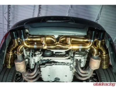 Valvetronic Designs Grade 5 Titanium Valved Catback Exhaust for Porsche 981 Boxster/Cayman 2012-2016 - POR.991.CAR.VSES.TI