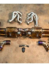 Valvetronic Designs Valved Race Exhaust System Porsche 911 Turbo 991.1 | 991.2 2014                                     - POR.991.TUR.VSES.FFH.TI - Image 11