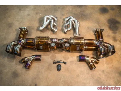 Valvetronic Designs Valved Race Exhaust System Porsche 911 Turbo 991.1 | 991.2 2014 - POR.991.TUR.VSES.FFH.TI