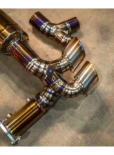 Valvetronic Designs Valved Race Exhaust System Porsche 911 Turbo 991.1 | 991.2 2014                                     - POR.991.TUR.VSES.FFH.TI - Image 3
