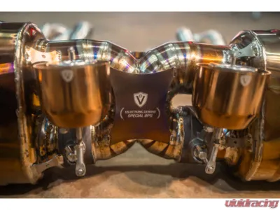 Valvetronic Designs Valved Race Exhaust System Porsche 911 Turbo 991.1 | 991.2 2014 - POR.991.TUR.VSES.FFH.TI