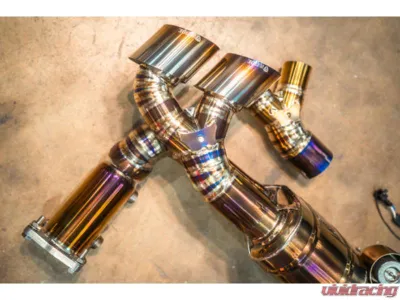 Valvetronic Designs Valved Race Exhaust System Porsche 911 Turbo 991.1 | 991.2 2014 - POR.991.TUR.VSES.FFH.TI