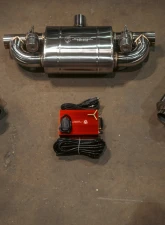 Valvetronic Designs Valved Muffler Kit Universal 2.5 inch | 63 MM Dual Outlet                                     - UVM.63MM.DUALOUT.X2 - Image 5