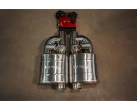 Valvetronic Designs Valved Muffler Kit 3.0 Inch for Trucks/SUVs with Single Outlet