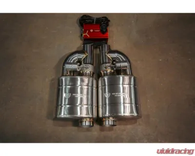 Valvetronic Designs Valved Muffler Kit 3.0 Inch for Trucks/SUVs with Single Outlet - OFF.UVM.76MM.X2
