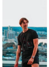 Valvetronic Designs Signature 4 Square Tee, Heather Grey, 100% Cotton, Lightweight                                     - VTD.4SQT.XS - Image 3