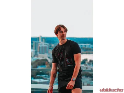 Valvetronic Designs Signature 4 Square Tee, Heather Grey, 100% Cotton, Lightweight - VTD.4SQT.XS