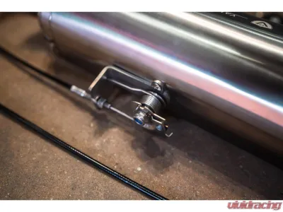 Valvetronic Designs 38mm Angled Motorcycle Valved Muffler - VTD.BIKE.SB.UVM.ANG.38MM