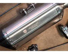 Valvetronic Designs 50mm Straight Motorcycle Valved Muffler