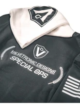 Valvetronic Designs Designs Black & White Hoodie                                     - VTD.HOOD.BW.3XL - Image 2