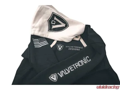 Valvetronic Designs Designs Black & White Hoodie - VTD.HOOD.BW.L