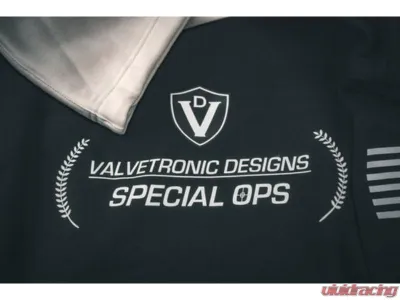 Valvetronic Designs Designs Black & White Hoodie - VTD.HOOD.BW.M