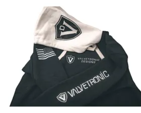 Valvetronic Designs Designs Black & White Hoodie