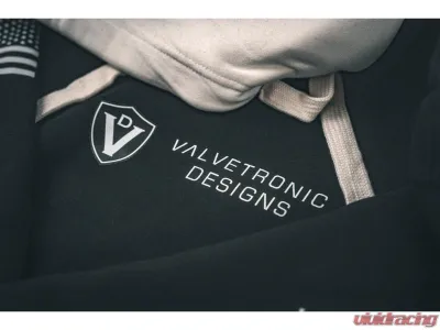 Valvetronic Designs Designs Black & White Hoodie - VTD.HOOD.BW.S