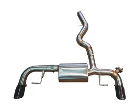 Valvetronic Designs Valved Axle-Back Exhaust for BMW G20 330i 430i 2.0L T304 SS Tips