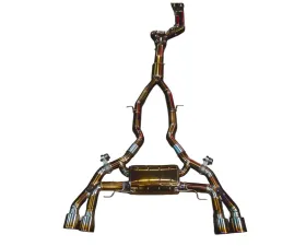 Valvetronic Designs BMW F97 F98 X3M X4M 3.0L Catback Exhaust Grade 5 Titanium 3.5