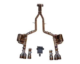 Valvetronic Designs Valved Stainless Steel Exhaust System for Dodge Challenger/Charger SRT Hellcat 6.2L, 4.0