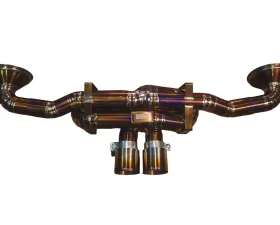 Valvetronic Designs F1 Catback Exhaust System for Porsche 992 911 GT3/GT3RS, Grade 5 Titanium