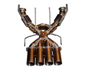 Valvetronic Designs McLaren 765LT F1 Catback Exhaust System, Grade 5 Titanium, 3.5