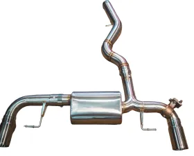 Valvetronic Designs Valved Axle-Back Exhaust for BMW G20 330i 430i 2.0L T304 Brushed Tips