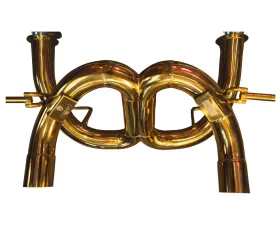 Valvetronic Designs Lamborghini Aventador SVJ 6.5L F1 Catback Exhaust T304 Stainless Steel Gold