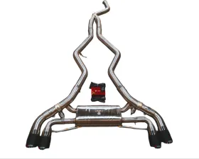 Valvetronic Designs BMW G42 M240i 3.0L Catback Exhaust System T304 SS Brushed Tips