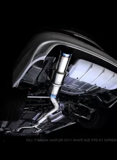 Tomei 89.1x1.0mm Expreme Ti Full Titanium Muffler Kit Infiniti Q50 RV37 Skyline 2014-2024                                     - TB6090-NS21A - Image 5