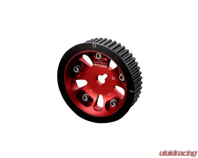 Tomei LH Adjustable Camshaft Gear for Nissan SR20DET, TA302F-SB01A, Aluminum, Black - TA302F-SB01A