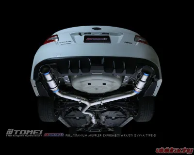 Tomei Expreme Ti Full Titanium Muffler Subaru WRX | WRX STI 1992-2014 - TB6090-SB02D
