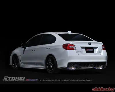 Tomei Expreme Ti Full Titanium Muffler Subaru WRX | WRX STI 1992-2014 - TB6090-SB02D