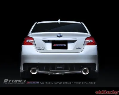 Tomei Expreme Ti Full Titanium Muffler Subaru WRX | WRX STI 1992-2014 - TB6090-SB02D