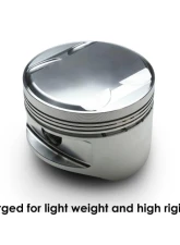 Tomei 85.50mm Ch31.65 Forged Piston Set for 2.2L 2.3L Engines TA202A-MT01B                                     - TA202A-MT01B - Image 2