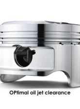 Tomei 85.50mm Ch31.65 Forged Piston Set for 2.2L 2.3L Engines TA202A-MT01B                                     - TA202A-MT01B - Image 6