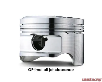 Tomei 85.50mm Ch31.65 Forged Piston Set for 2.2L 2.3L Engines TA202A-MT01B - TA202A-MT01B