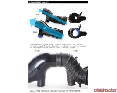 Tomei Turbo Suction Hose Mitsubishi 4G63 Evo7-9 2001-2007 - TB301A-MT01A
