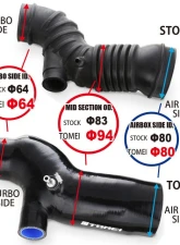 Tomei Turbo Suction Hose Mitsubishi 4G63 Evo7-9 2001-2007                                     - TB301A-MT01A - Image 10