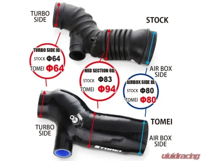 Tomei Turbo Suction Hose Mitsubishi 4G63 Evo7-9 2001-2007 - TB301A-MT01A