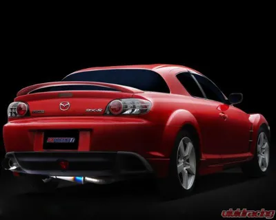 Tomei Expreme Ti RX-8 Full Titanium Muffler TB6090-MZ07A for 2004-2011 Mazda RX-8 - TB6090-MZ07A
