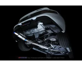 Tomei RZ34 Type-D Expreme Ti Full Titanium Muffler Kit Nissan 400Z 2023-2025