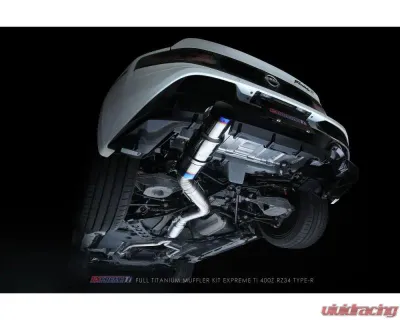 Tomei RZ34 Type-D Expreme Ti Full Titanium Muffler Kit Nissan 400Z 2023-2025 - TB6090-NS21D