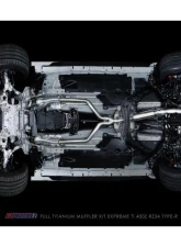 Tomei RZ34 Type-D Expreme Ti Full Titanium Muffler Kit Nissan 400Z 2023-2025                                     - TB6090-NS21D - Image 7