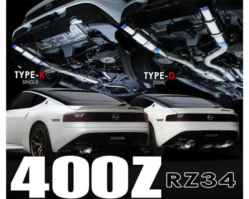 Tomei RZ34 Type-D Expreme Ti Full Titanium Muffler Kit for