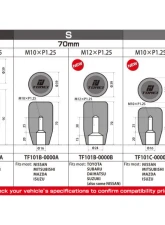 Tomei Black Type SS Duracon M12x1.25 Thread Pitch 60mm Length Shift Knob                                     - TF101C-0000B - Image 6