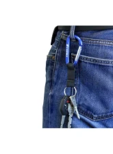 Tomei Blue Carabiner Keychain                                     - TG401B-0000A - Image 2