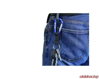 Tomei Blue Carabiner Keychain - TG401B-0000A