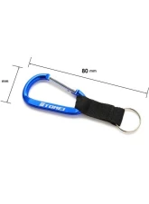 Tomei Blue Carabiner Keychain                                     - TG401B-0000A - Image 3