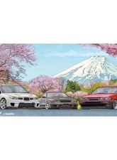 Tomei White Cherry Blossom Mt.Fuji Mug                                     - TG601A-0000A - Image 2