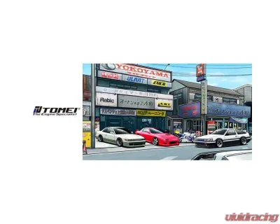Tomei White 90's Tuning Shop Japan Mug - TG601A-0000B