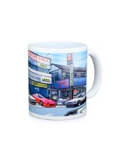 Tomei White 90's Tuning Shop Japan Mug                                     - TG601A-0000B - Image 2
