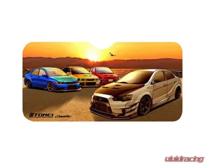 Tomei 59x28 Evo Sunset Lake Kawaguchi Sunshade - TG701A-MT00A